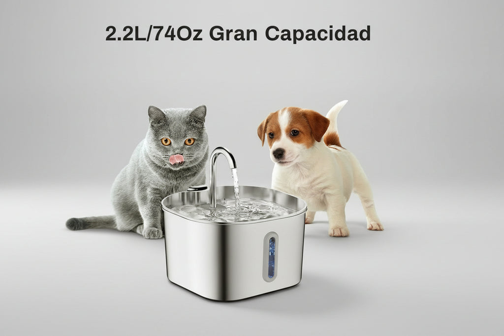 Fuente de agua automática para mascotas