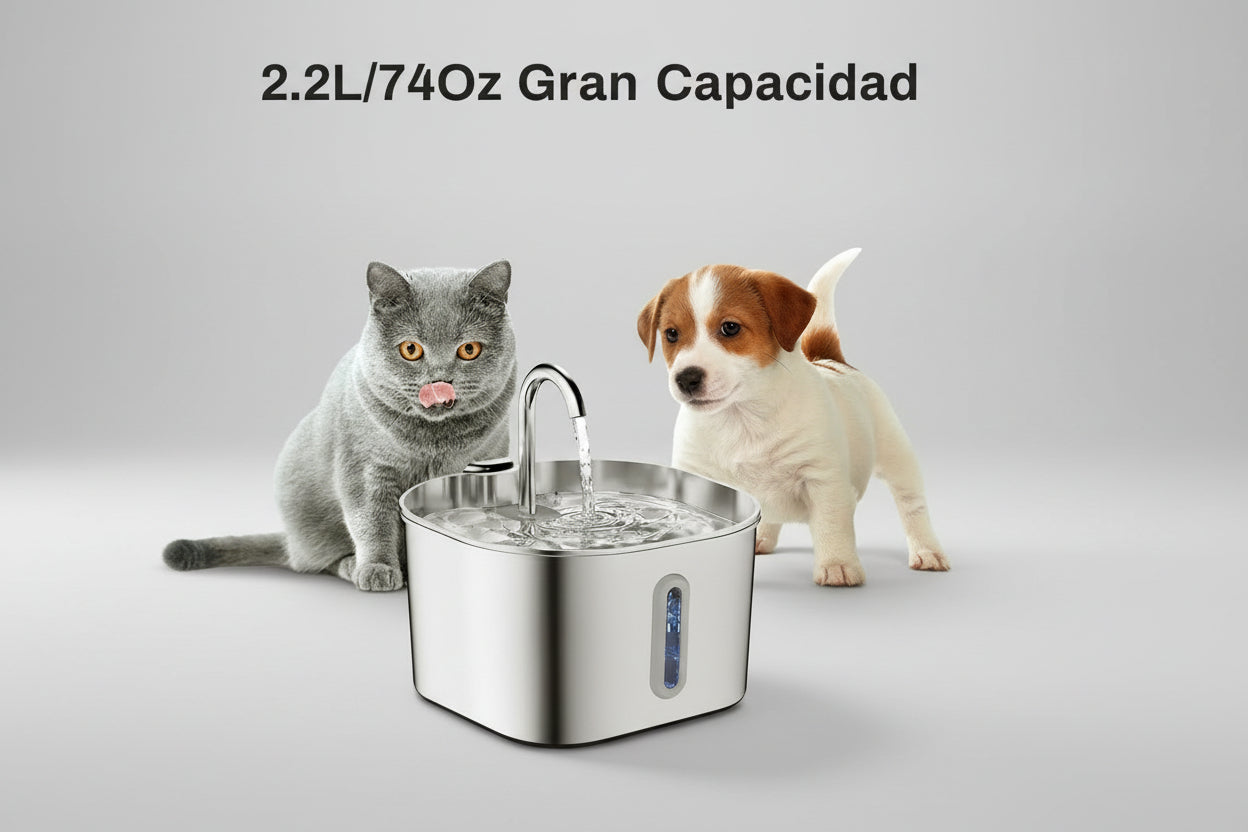Fuente de agua automática para mascotas